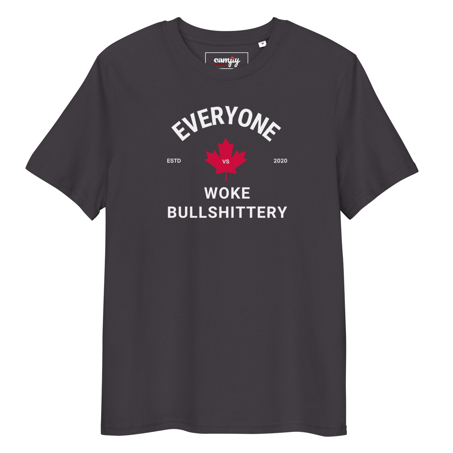 Woke Bullshittery - Unisex Organic Cotton - On Dark Colored Tee 👕