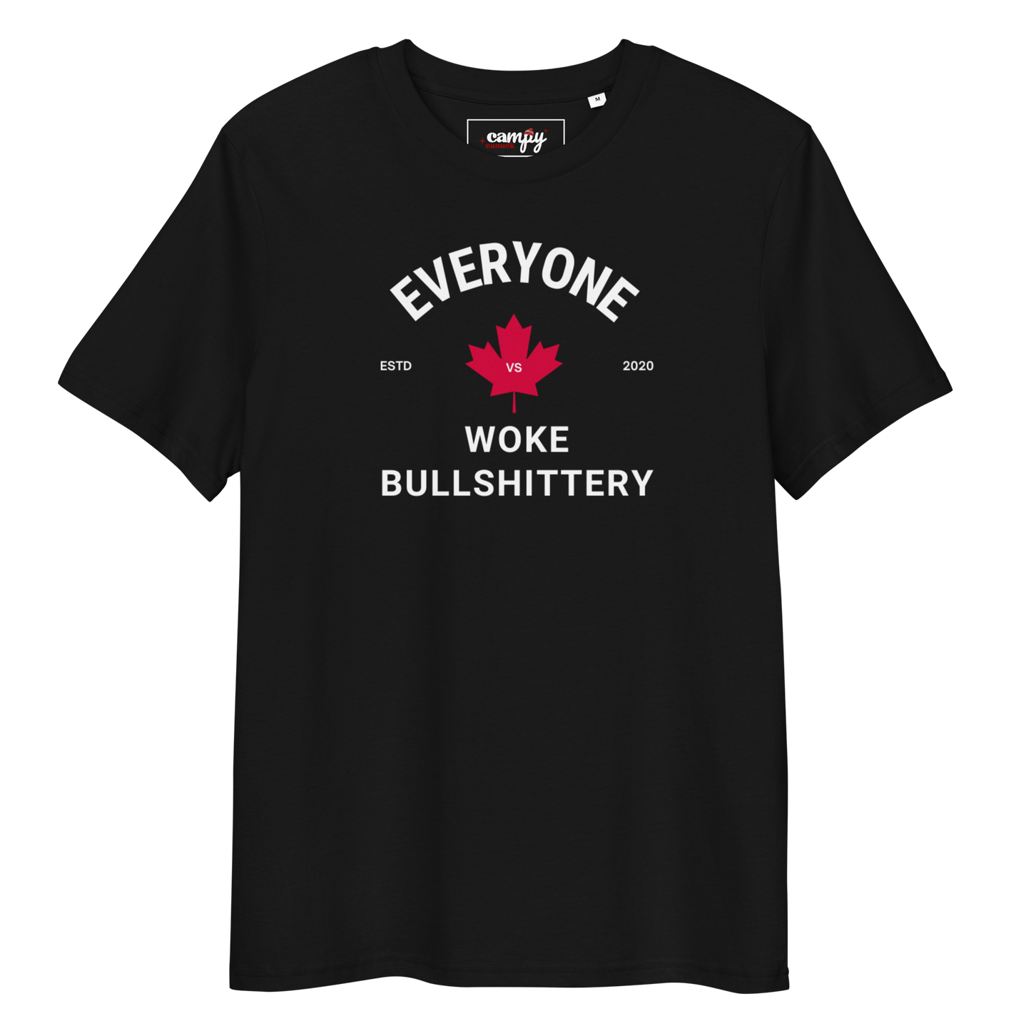 Woke Bullshittery - Unisex Organic Cotton - On Dark Colored Tee 👕