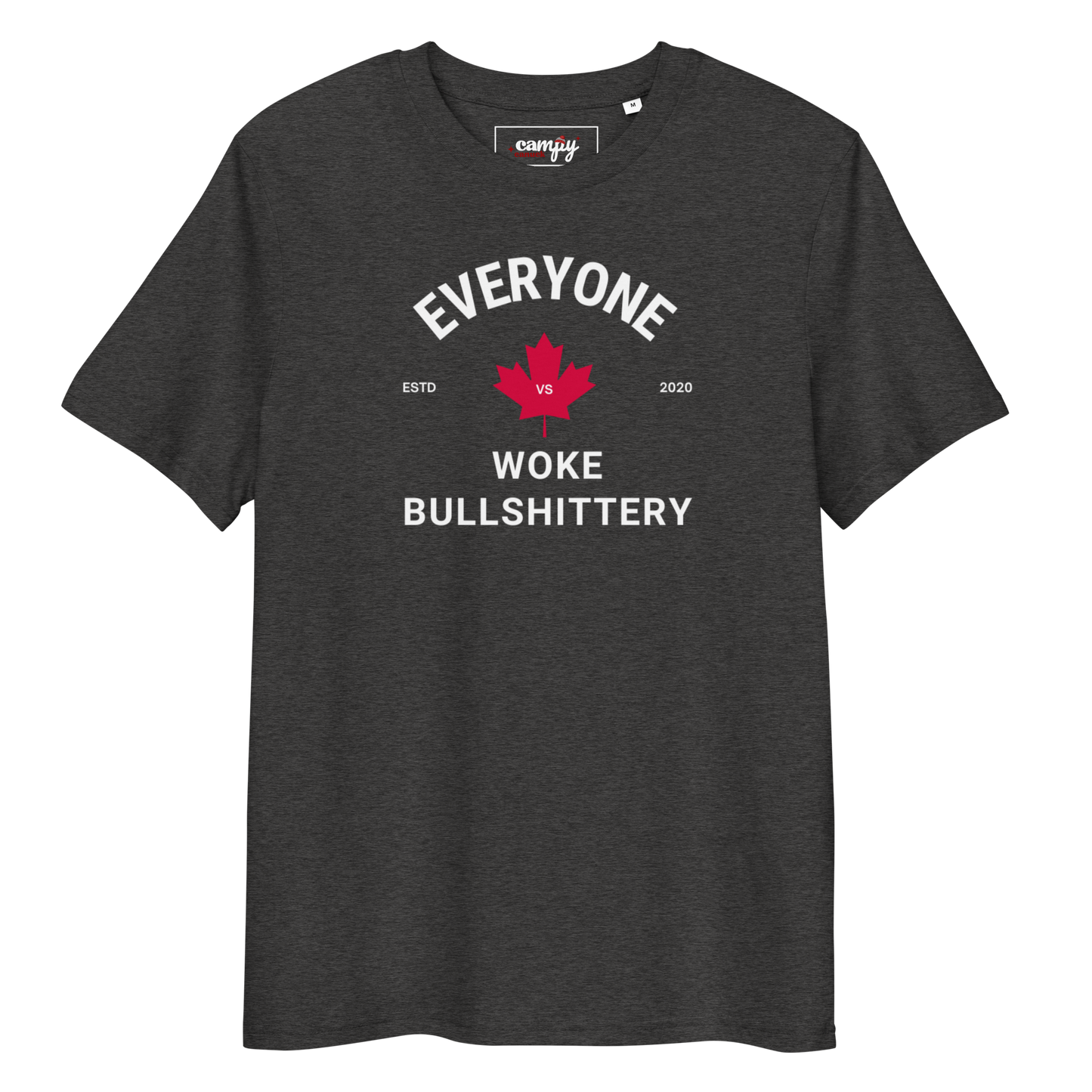 Woke Bullshittery - Unisex Organic Cotton - On Dark Colored Tee 👕