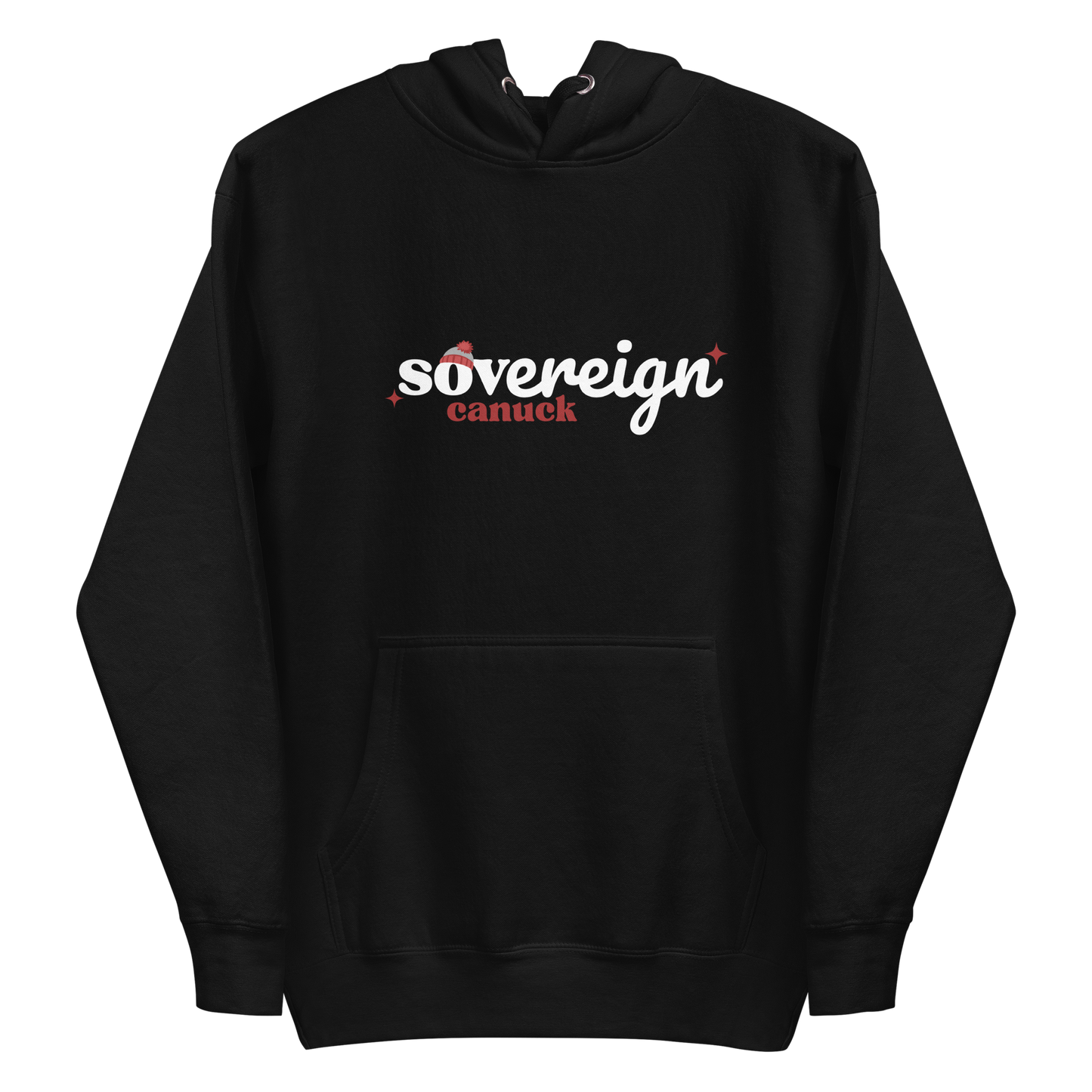 Sovereign Canuck - Unisex Cotton - Dark Coloured Hoodie